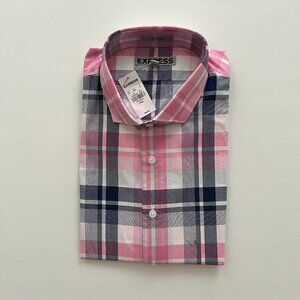 Express Fitted Dress Shirt